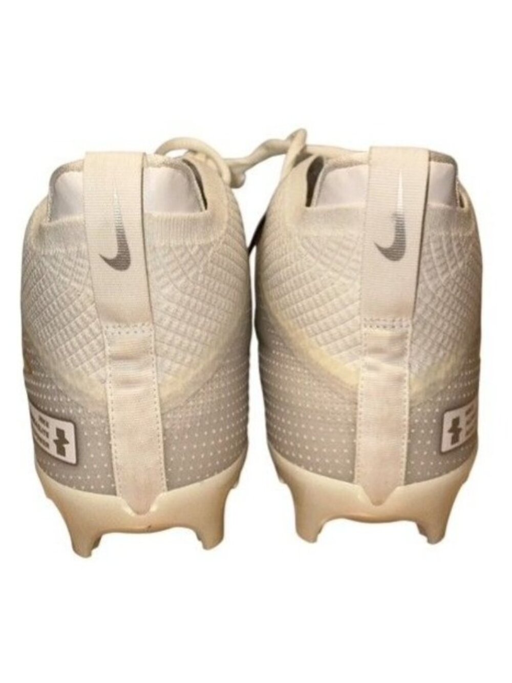 Nike Alpha Menace 4 Elite Football Cleats White / Silver FD7036-101 Men's 12 New - Picture 8 of 13